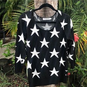 Cotton emporium, star sweater